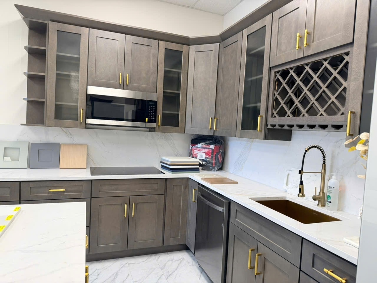 Tall storage modular pantry towers