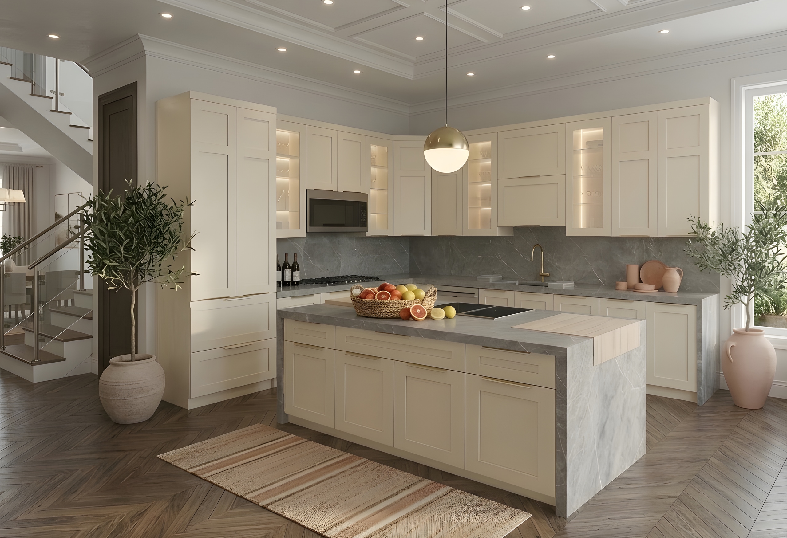 Luxury Bathroom Vanity & Modular Closet Cabinets